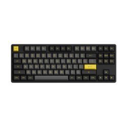 Alternative view of KEYBOARD (คีย์บอร์ด) AKKO 5087B PLUS BLACK&GOLD (AKKO V3 CREAM YELLOW SWITCH ) (LASER THAI)