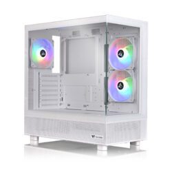 CASE (เคส) THERMALTAKE VIEW 270 TG REVERSED ARGB (SNOW)(E-ATX) (2Y)