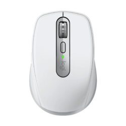 MOUSE (เมาส์) LOGITECH MX ANYWHERE 3S (PALE GRAY) (1Y)