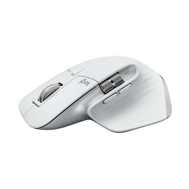 MOUSE (เมาส์) LOGITECH MX MASTER 3S (PALE GRAY) (1Y) - Image 4