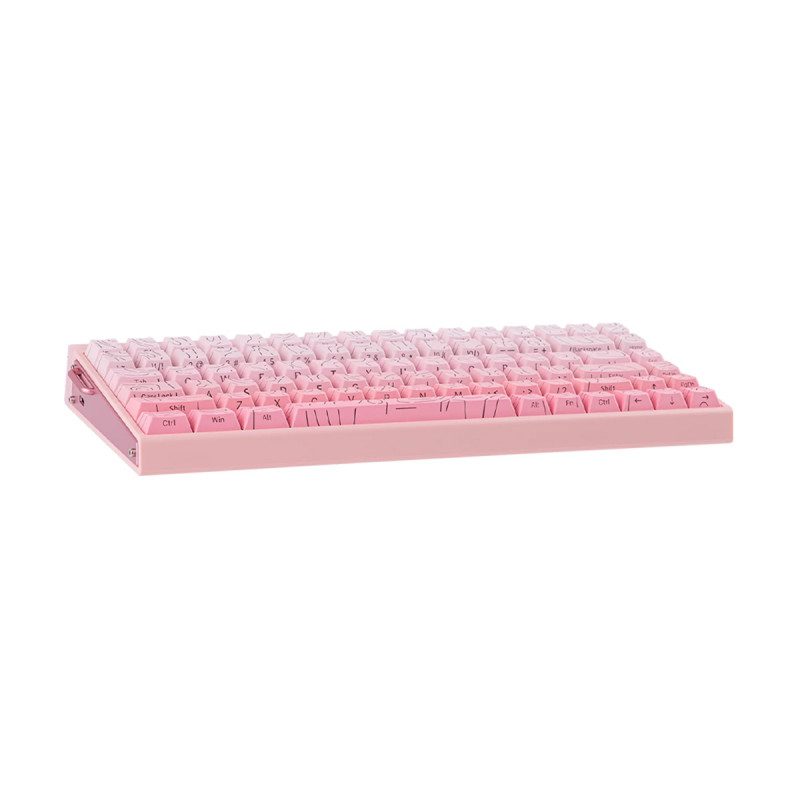 KEYBOARD (คีย์บอร์ด) AULA HERO 84 HE SIDE PRINTED (PINK) NEPTUNE MAGNETIC SWITCH (EN) (2Y) - Image 6