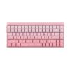 KEYBOARD (คีย์บอร์ด) AULA HERO 84 HE SIDE PRINTED (PINK) NEPTUNE MAGNETIC SWITCH (EN) (2Y)