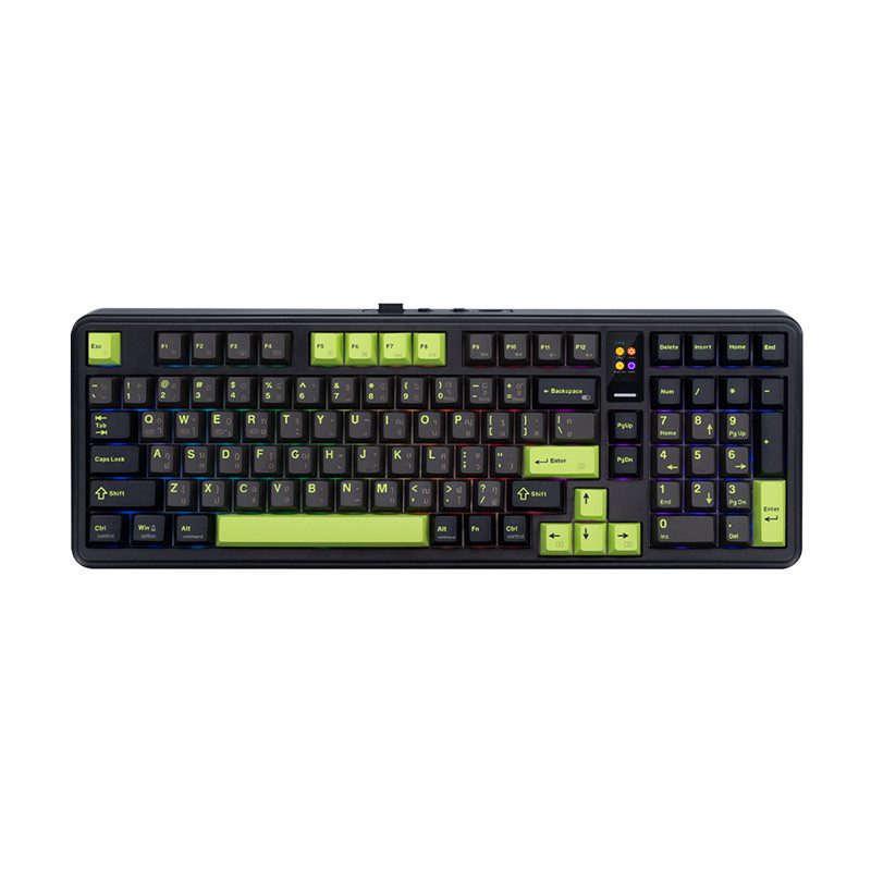 KEYBOARD (คีย์บอร์ด) EGA TYPE CMK11 BLACK (SAIKO CLICKY SWITCH) EN/TH (2Y)