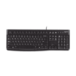 KEYBOARD (คีย์บอร์ด) LOGITECH K120 USB (BLACK) (TH)