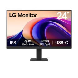 MONITOR (จอมอนิเตอร์) LG 24U631A-B - 23.8 IPS 2K 100Hz (3Y)