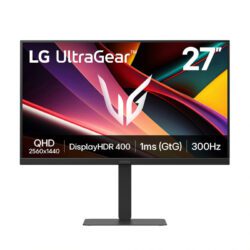 MONITOR (จอมอนิเตอร์) LG ULTRAGEAR G6 27G640A-B - 27 IPS 2K 300Hz (3Y)
