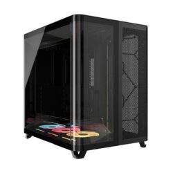 CASE (เคส) CORSAIR iCUE LINK AIR 5400 LX-R ARGB (BLACK)(ATX)(CC-9011320-WW) (2Y)