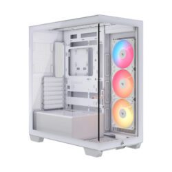 CASE (เคส) CORSAIR 3500X RS-R ARGB (WHITE)(E-ATX)(CC-9011323-WW) (2Y)