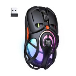 Alternative view of MOUSE (เมาส์) ONIKUMA DM02 TRI-MODE GAMING MOUSE : BLACK (2Y)