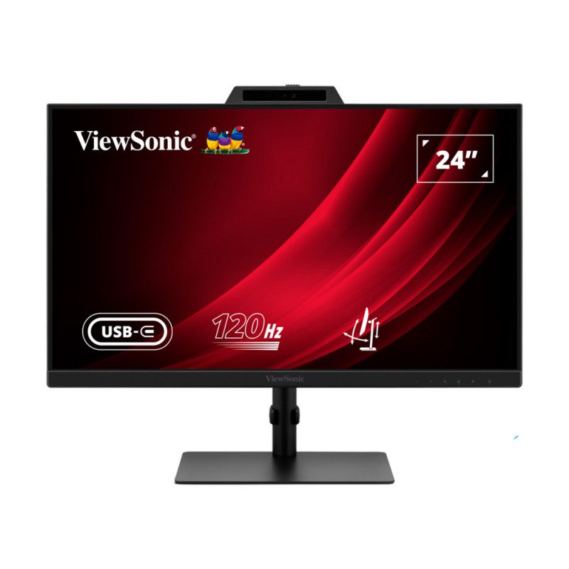 MONITOR (จอมอนิเตอร์) VIEWSONIC VG2441V VIDEO CONFERENCING - 23.8 IPS FHD 120Hz (3Y)