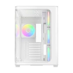 Alternative view of CASE (เคส) OCYPUS IOTA C70 CURVE ARGB (WHITE)(ATX) (3Y)