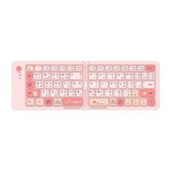 KEYBOARD (คีย์บอร์ด) MOFII Z1 FOLDING CHARGING BLUETOOTH (PINK) (EN/TH) (1Y)