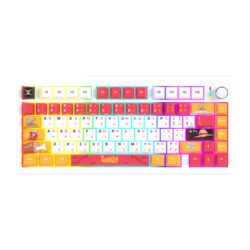 KEYBOARD (คีย์บอร์ด) FANTECH X ONE PIECE MK921 WIRELESS LUFFY (WHITE SWITCH) (EN/TH) (1Y)