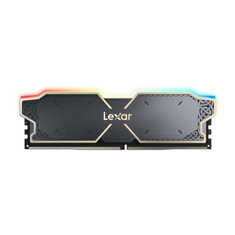 RAM (แรม) LEXAR THOR DUAL RGB 32GB (16x2) DDR5 6000MHz BLACK (LD5U16G60C38BG-RGD) (LT) - Image 3
