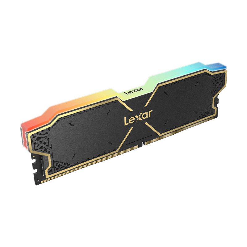RAM (แรม) LEXAR THOR DUAL RGB 32GB (16x2) DDR5 6000MHz BLACK (LD5U16G60C38BG-RGD) (LT) - Image 4