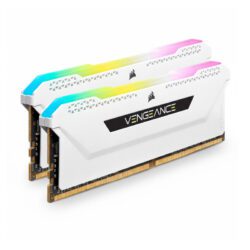 Alternative view of RAM (แรม) CORSAIR VENGEANCE RGB PRO SL 32GB (16x2) DDR4 3200MHz WHITE (CMH32GX4M2E3200C16W) (LT)