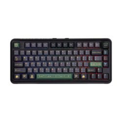 KEYBOARD (คีย์บอร์ด) SARU GIZA NEXUS KX79 (YELLOW BLACK) (TACTILE SWITCH) (EN/TH) (1Y)