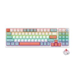KEYBOARD (คีย์บอร์ด) NEOLUTION E-SPORT NEXUS (WHITE) (RED SWITCH) (EN/TH) (2Y)