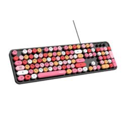 Alternative view of KEYBOARD (คีย์บอร์ด) MOFII SWEET K WIRED RETRO KEYBOARD (LIPBLACK) (EN/TH) (1Y)