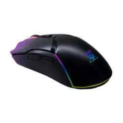Alternative view of MOUSE (เมาส์) NUBWO X58 PRO ANTARES (BLACK PURPLE) (2Y)