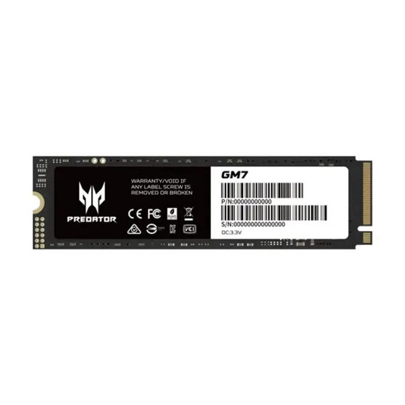 M.2 (เอสเอสดี) PREDATOR GM7 512GB PCIe/NVMe GEN4x4 (BL.9BWWR.117) (5Y)