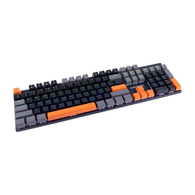 KEYBOARD (คีย์บอร์ด) NUBWO X62 RHIANNON (BLACK/GRAY/ORANGE) (RED SWITCH) (EN/TH) (2Y) - Image 5