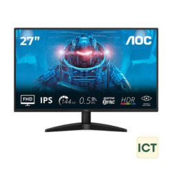 MONITOR (จอมอนิเตอร์) AOC 27B36X/67 - 27 IPS FHD 144Hz (3Y)