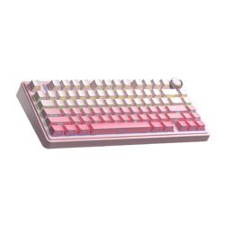Alternative view of KEYBOARD (คีย์บอร์ด) AULA F75 SIDE PRINTED (GRADIENT PINK) 3IN1 WIRELESS [SAKURA SWITCH] (EN) (2Y)