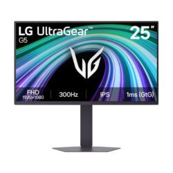 MONITOR (จอมอนิเตอร์) LG ULTRAGEAR 25G550B - 24.5 IPS FHD 300Hz (3Y)