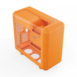 Alternative view of CASE (เคส) HYTE X50 ASTRAL ORANGE (ORANGE)(E-ATX) (4Y)
