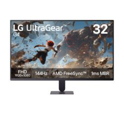MONITOR (จอมอนิเตอร์) LG ULTRAGEAR 32G403B-B - 31.5 VA FHD 144Hz (3Y)