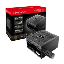 PSU (อุปกรณ์จ่ายไฟ) THERMALTAKE SMART BX1 650W (80+BRONZE) (5Y)