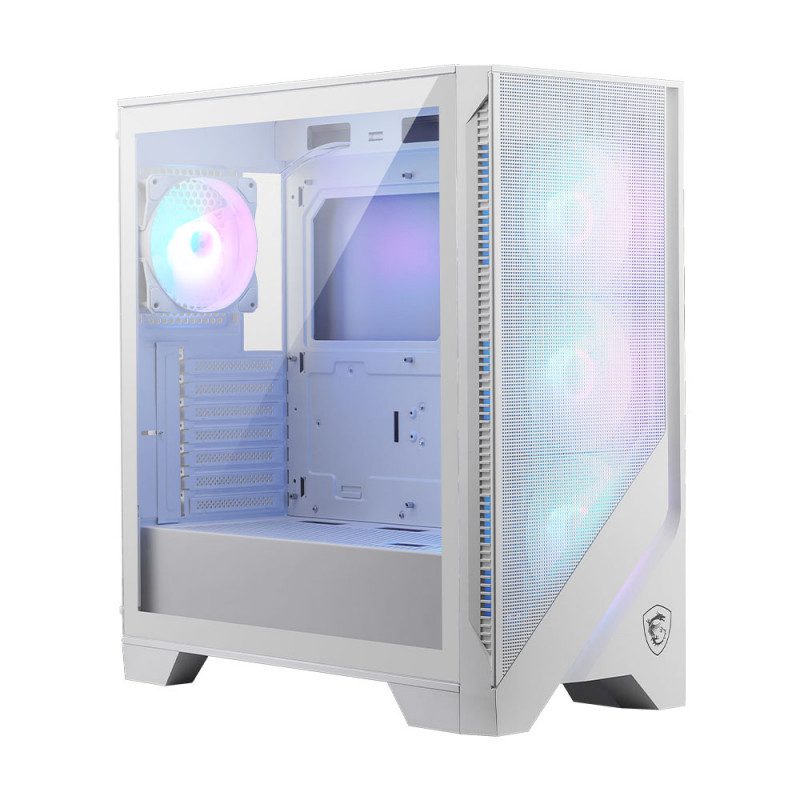 CASE (เคส) MSI MAG FORGE 320R AIRFLOW (WHITE)(ATX) (1Y) - Image 3