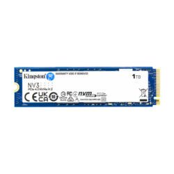 M.2 (เอสเอสดี) KINGSTON NV3 1TB PCIe 4/NVMe M.2 2280 (SNV3S/1000G) (5Y)