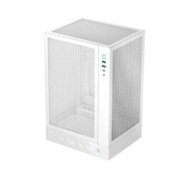 CASE (เคส) DEEPCOOL CH170 DIGITAL (WHITE)(MINI-ITX) (1Y)