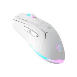 Alternative view of MOUSE (เมาส์) ONIKUMA OKAMI DUAL MODE GAMING MOUSE : WHITE (2Y)