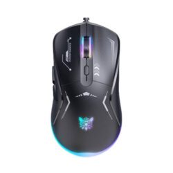 MOUSE (เมาส์) ONIKUMA OKAMI WIRED GAMING MOUSE : BLACK (2Y)