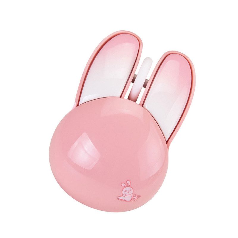 MOUSE (เมาส์) MOFII RABBIT 2.4G WIRELESS MOUSE (PINK) (1Y) - Image 2