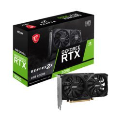 VGA(การ์ดจอ) MSI GEFORCE RTX 3050 VENTUS 2X E 6G OC - 6GB GDDR6 (3Y)