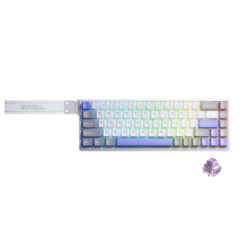 KEYBOARD (คีย์บอร์ด) AULA WIN68 HE MAX (BLUE STREAM) CHUN MNT SWITCH (EN/TH) (2Y)