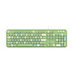 KEYBOARD (คีย์บอร์ด) MOFII SWEET K WIRED RETRO KEYBOARD (LIPGREEN) (EN/TH) (1Y)