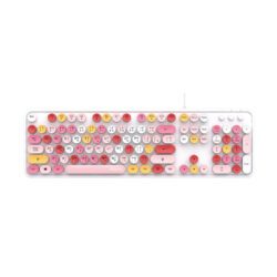 KEYBOARD (คีย์บอร์ด) MOFII SWEET K WIRED RETRO KEYBOARD (LIPWHITE) (EN/TH) (1Y)