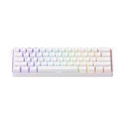 Alternative view of KEYBOARD (คีย์บอร์ด) MONSGEEK FUN60 ULTRA (WHITE) (AKKO GLARE MAGNETIC SWITCH) (EN) (1Y)