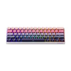Alternative view of KEYBOARD (คีย์บอร์ด) MONSGEEK FUN60 MAX SIDE PRINTED (PHANTOM PINK) (AKKO GLARE MAGNETIC SWITCH) (EN) (1Y)