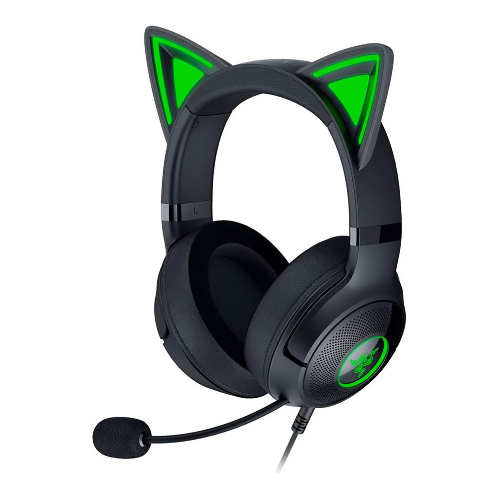 HEADSET (หูฟัง) RAZER KRAKEN KITTY V2 (BLACK)
