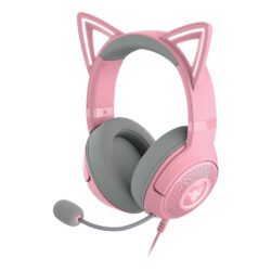 HEADSET (หูฟัง) RAZER KRAKEN KITTY V2 (QUARTZ)