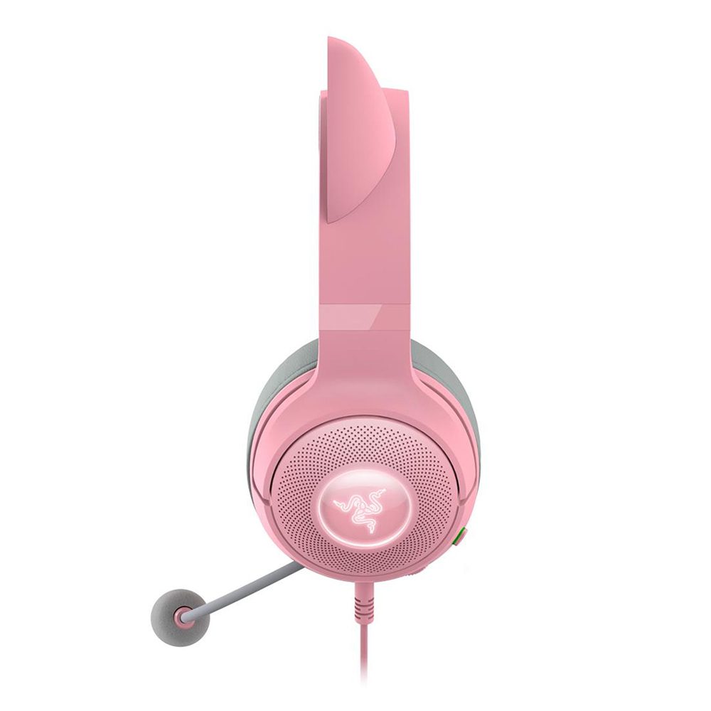 HEADSET (หูฟัง) RAZER KRAKEN KITTY V2 (QUARTZ) - Image 3