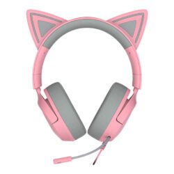 HEADSET (หูฟัง) RAZER KRAKEN KITTY V3 X - QUARTZ