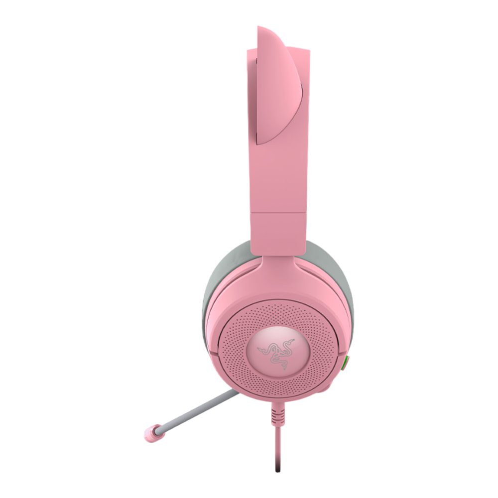 HEADSET (หูฟัง) RAZER KRAKEN KITTY V3 X - QUARTZ - Image 4