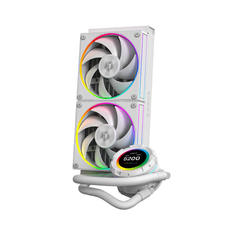 LIQUID COOLER (ชุดน้ำปิด) ID-COOLING SL240 WHITE (5Y) - Image 2
